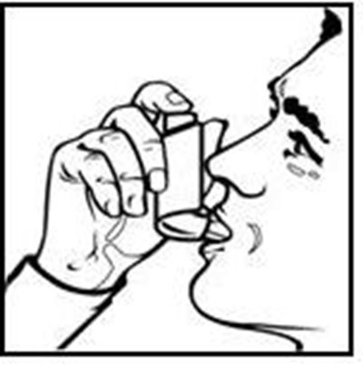 Image Of Figure 2.hold The Inhaler As Shown (Figure 2 Hold The Inhaler As Shown)